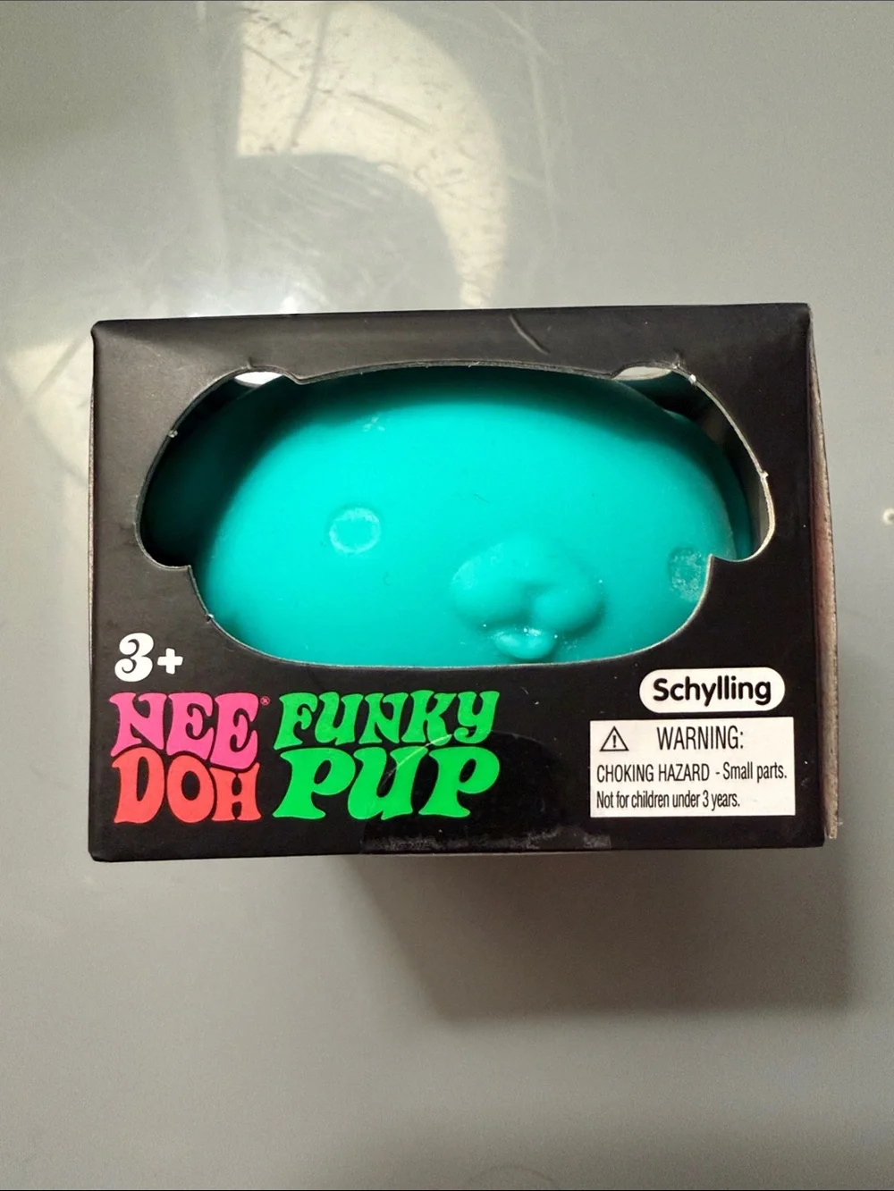 Authentic NEE DOH  Funky Pup — Teal
